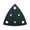 63717110015 Perforated Triangular Sandpaper Aluminum Oxide grit 80 - 50-PACK Sanding Accessories for Oscillating Tools