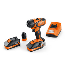 ABS18QC BASIC SET Cordless Drill-driver 18V 2.5Ah 2-speed Cordless Tools