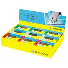 Sandflex Display Set of 18 Blocks (6 Coarse, 6 Medium, 6 Fine) Klingspor 72129 Blocks