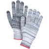Multicolour Poly/Cotton Dotted Gloves Small Poly/Cotton Single Sided 7 Guage Multi Colour     Fabric Gloves
