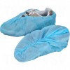 Non-Conductive Shoe Covers Polypropylene X-Large Blue       Disposable Protective Clothing
