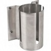 Build Your Own Crowd Control Barriers - Wall Mounts Steel Stainless None Blank None Screw Mount    Crowd Control Products
