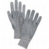 Salt & Pepper Jersey Gloves Large Salt & Pepper Unlined Knit Wrist      Fabric Gloves