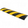 Speed Bumps 4' Rubber Black Yellow       Crowd Control Products