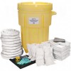 95-Gallon Shop Mobile Spill Kits - Oil Only Salvage Drum Overpack 95 US gal. Mobile      