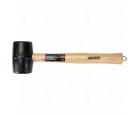 Rubber Mallets Head Weight 16 oz. Face  Rubber  Wood