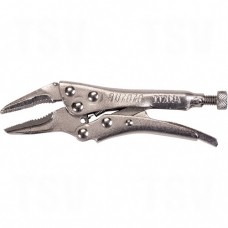 Locking Pliers - Long Nose With Wire Cutter O. A. Length 4