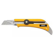 OL OLFA® Knife with Extend-Depth & Carpet-Cut Tool 18 mm Silver Heavy-Duty Plastic Handle Cutting Tools