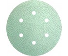 Sanding Disc 6" Diameter 6 Hole Pattern PSA Sticky Back PS73 Aluminum Oxide 150 Grit Klingspor 312529