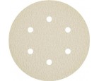Sanding Disc 6" 6 Hole Pattern Velcro PS33 Coated Aluminum Oxide 180 Grit Klingspor 146948