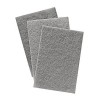 Hand Pad 6" Wide x 9" Long Gray Ultra Fine Silicon Carbide Klingspor 342851