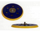 Back Up Pad 6" Diameter 6 Hole Pattern Velcro 5/16-24m Arbour Low Profile Klingspor 303764