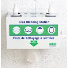 Lens Cleaning Station Eye Protection - Glasses Goggles Eye Wash Etc.